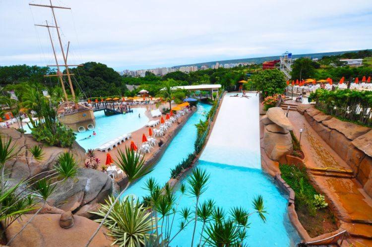 Piazza Diroma - Com Acesso Acqua Park Cn-Go Aparthotel กัลดัสโนวัส ภายนอก รูปภาพ