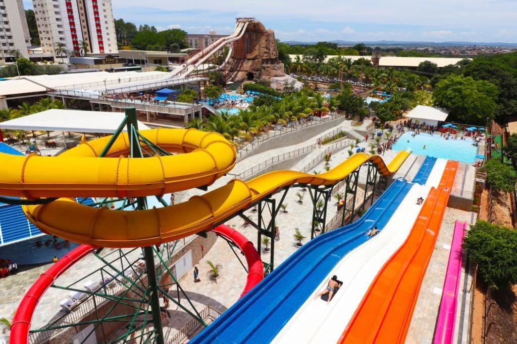 Piazza Diroma - Com Acesso Acqua Park Cn-Go Aparthotel กัลดัสโนวัส ภายนอก รูปภาพ