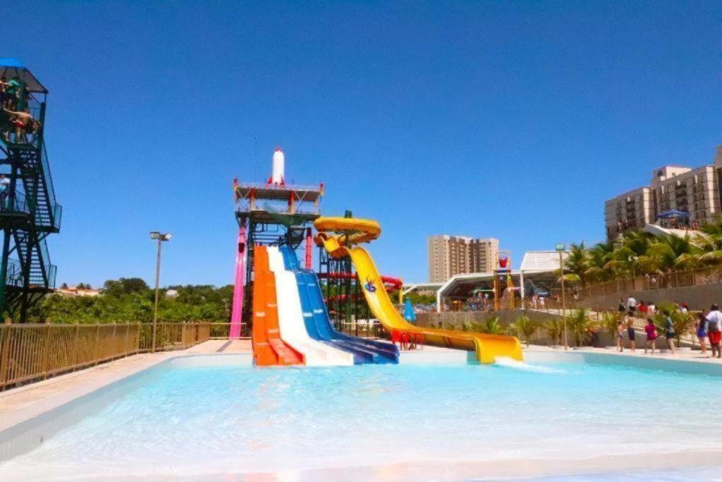 Piazza Diroma - Com Acesso Acqua Park Cn-Go Aparthotel กัลดัสโนวัส ภายนอก รูปภาพ