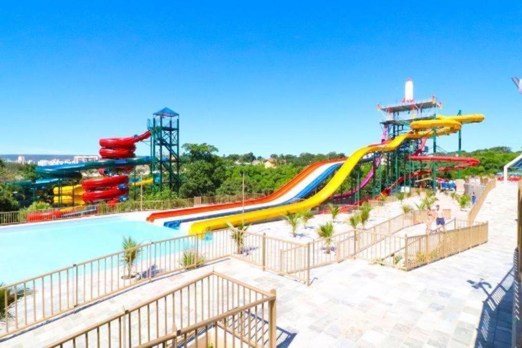 Piazza Diroma - Com Acesso Acqua Park Cn-Go Aparthotel กัลดัสโนวัส ภายนอก รูปภาพ